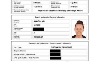 Cómo obtener una visa de turista para Uzbekistán?